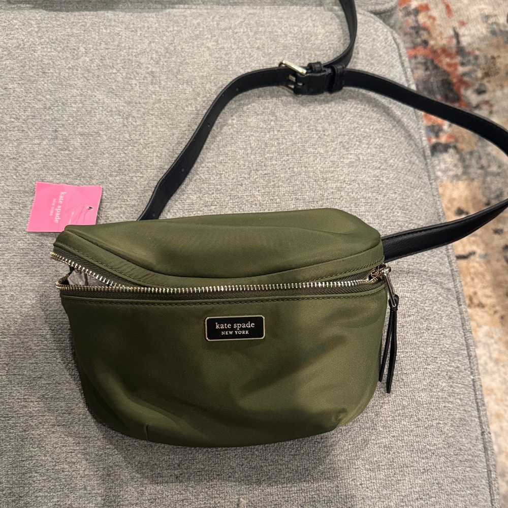 NWT! Kate Spade Green Belt Bag